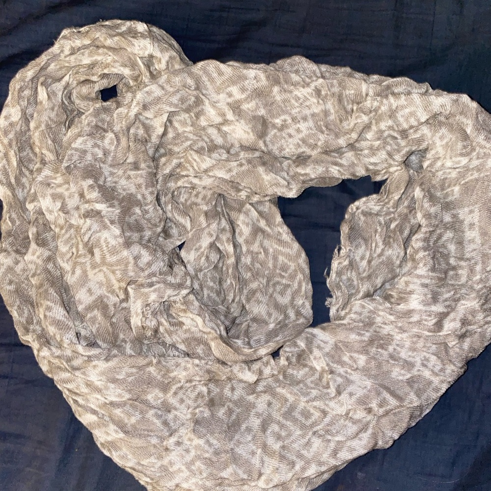 Aeropostale Raw Hem Infinity Scarf